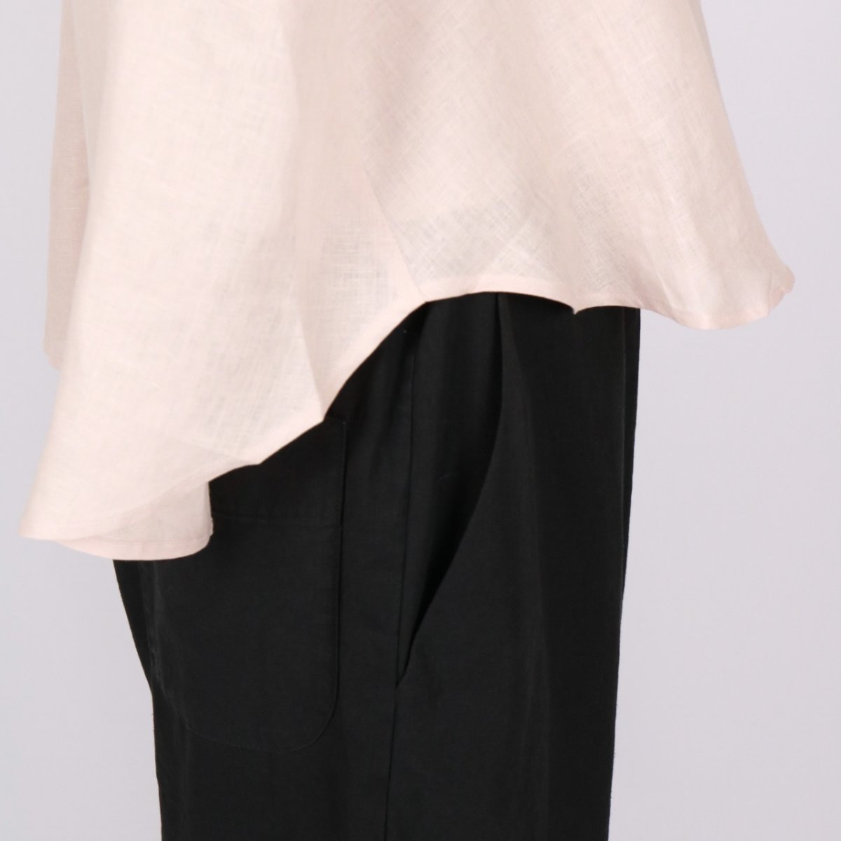 画像27: nachukara リネンポプリン スキッパーブラウス 3色 (27)