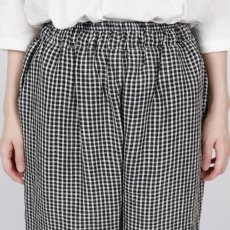 画像10: SOIL  60s LINEN CHECK EASY PANTS   (10)