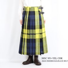 画像21: O'neil of dublin IRISH LINEN LOW WAIST PLEATS WRAP SKIRT LENGTH 80cm (WITH PIN) 2色 (21)