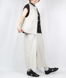 画像32: tukuroi  コットンリネン サルエルパンツ 2色 (32)