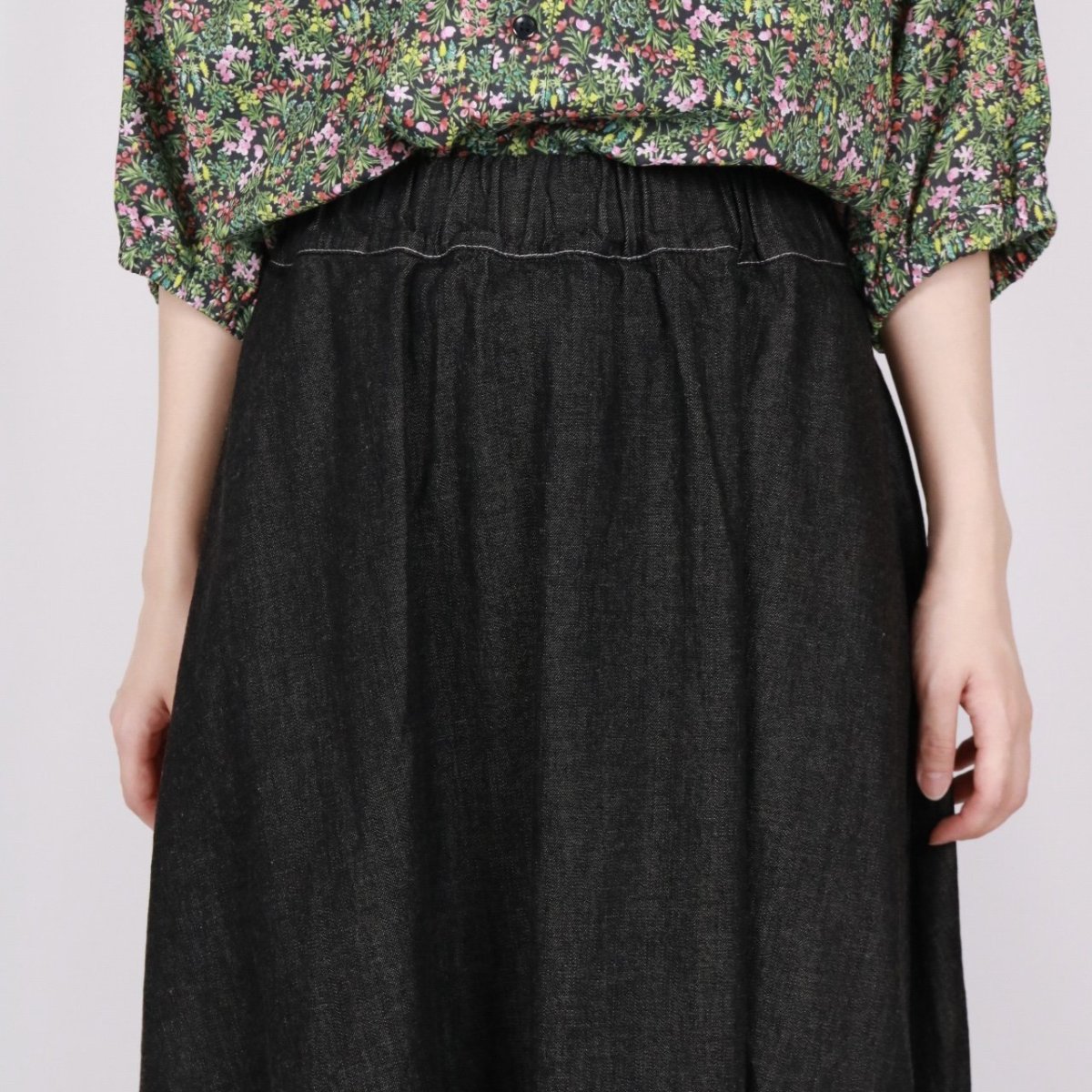 画像18: NARU 8オンスムラデニムエッグスカート 4色 (18)