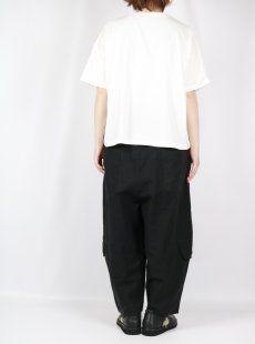 画像7: nachukara ナチュラル天竺フリルTシャツ 2色 (7)