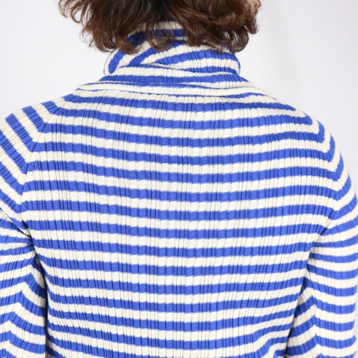 画像34: NARU  ランダムリブボーダータートルネック 6色 (34)