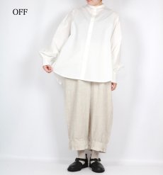 画像2: DIARIES GATHER SLEEVE SHIRT 4色 (2)