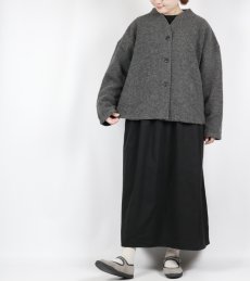 画像21: nachukara シープボアソフトVネックカーディガン　3色 (21)