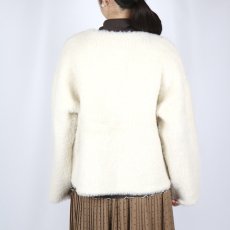 画像7: sosotto  フェイクファーニットカーデ   2色 (7)