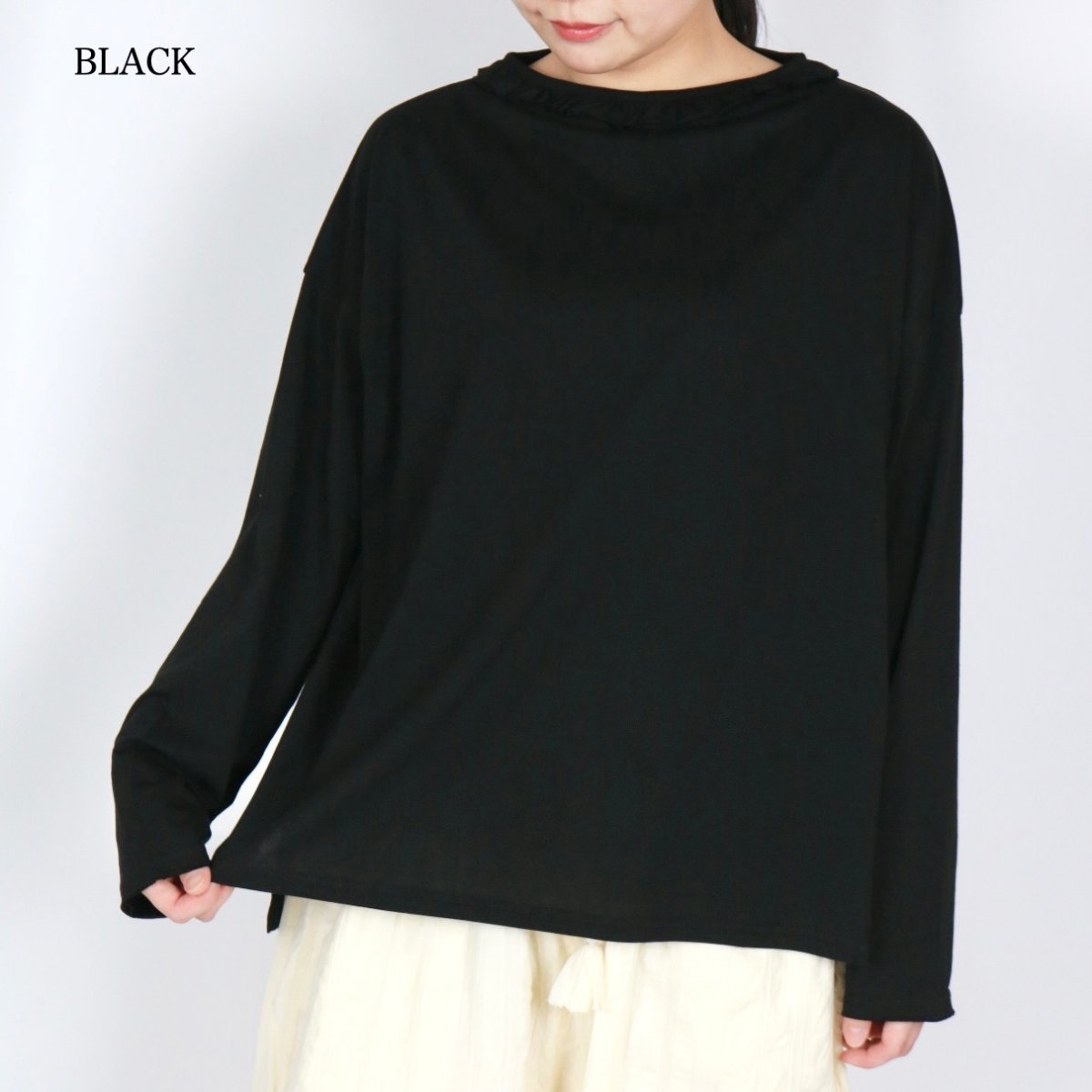 画像26: Gauze#　シンプリー フリルプルオーバー　3色 (26)