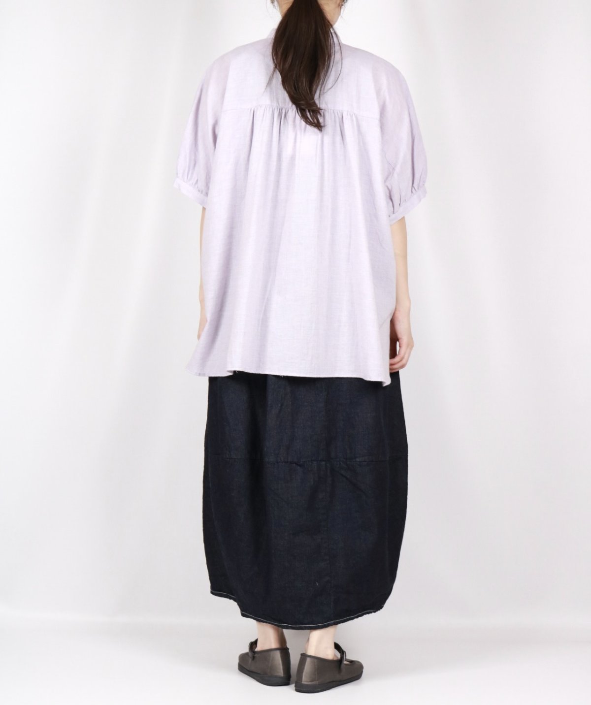 画像11: NARU 8オンスムラデニムエッグスカート 4色 (11)