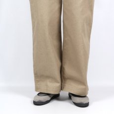画像14: NARU   カツラギニューセリサイト ベイカーパンツ ベージュ (14)