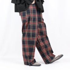 画像31: NARU 高密度ギャバチェックノッポパンツ　2色 (31)