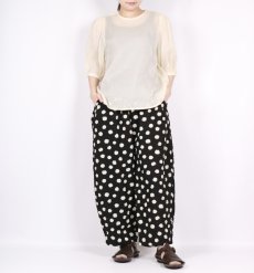 画像17: Gauze＃GATHER SLEEVE MODERNIST BLOUSE 3色 (17)