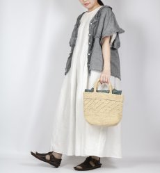 画像27: maison de soil　RAFFIA M BAG (COMBI)　10色 (27)
