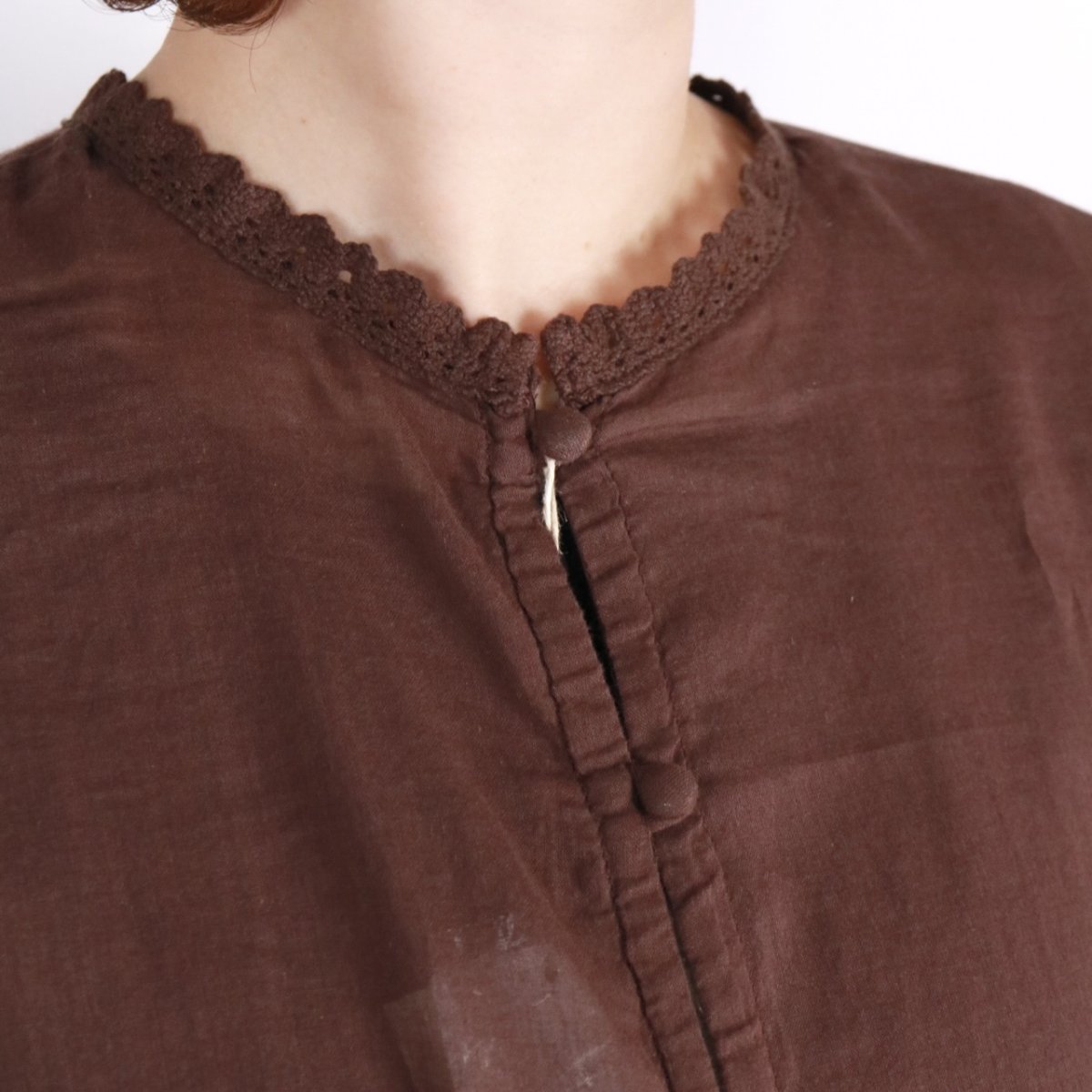 画像21: tumugu: カディコットン2Wayプルオーバー 3色 (21)