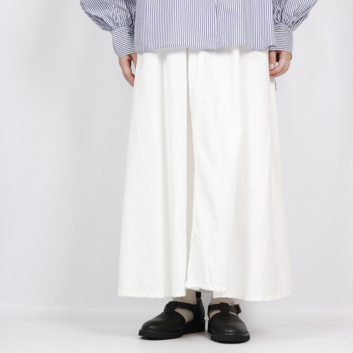 画像23: NARU ８ozムラデニムノッポスカート　4色 (23)