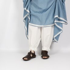 画像9: blue willow コットン細番手平織り裾ゴムバルーンペチパンツ 2色 (9)
