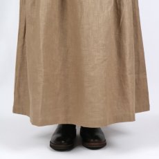 画像30: tukuroi リネンコットンツイル タックスカート　2色 (30)