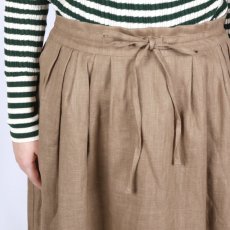 画像25: tukuroi リネンコットンツイル タックスカート　2色 (25)