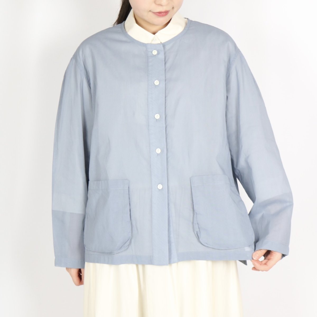 画像29: 20%OFF SALE!  LABORATORY マスキュリンシャツ 3色 (29)