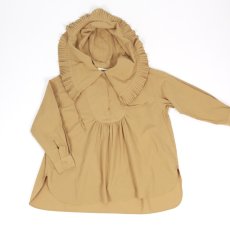 画像30: tumugu: ふわふわコットンフリルフードプルオーバー2色 (30)