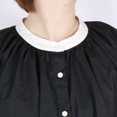 画像2: DIARIES COLOR-BLOCK BLOUSE 2色
