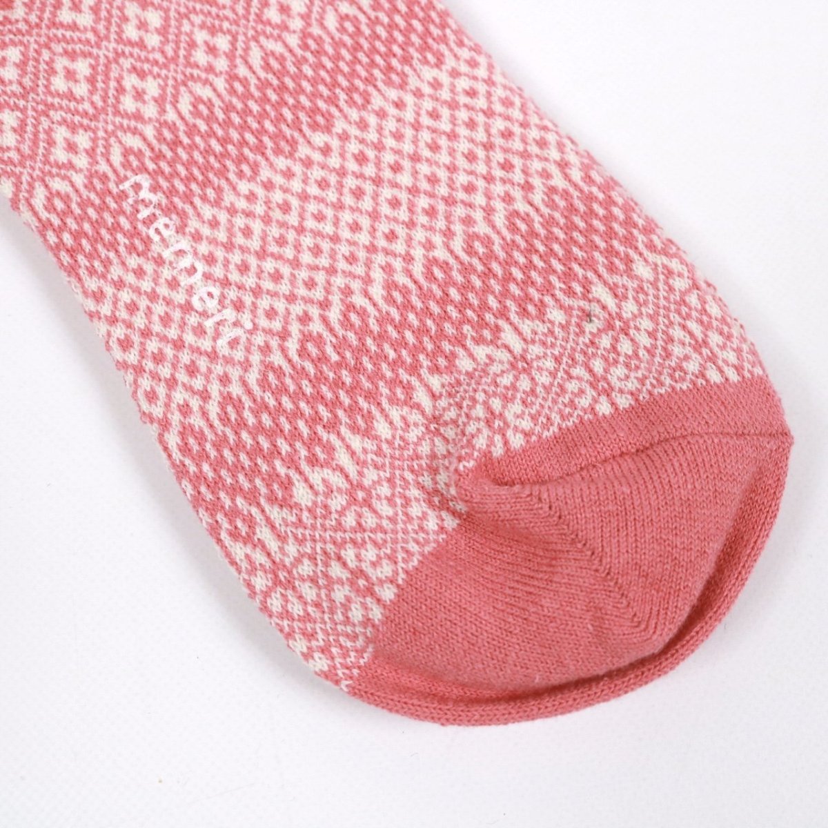 画像13: memeri  コットンリネンジャガードソックス  4色 (13)