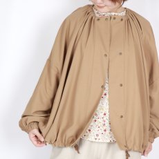 画像9: LUEUF GATHER NECK WIDE BLOUSON 2色 (9)