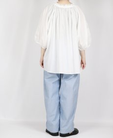 画像31: LUEUF FRILL NECK SHIRT 3色 (31)