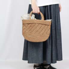 画像11: maison de soil　RAFFIA M BAG (COMBI)　10色 (11)