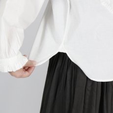 画像6: maison de soil　 60s ORGANIC CAMBRIC WITH EMB FRILL COLLAR EMB SHIRT　 (6)