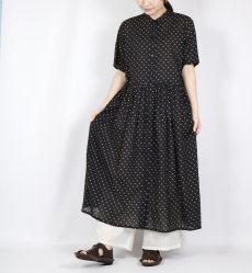 画像11: maison de soil  HANDWOVEN COTTON SILK CHECK EASY PANTS  2色 (11)