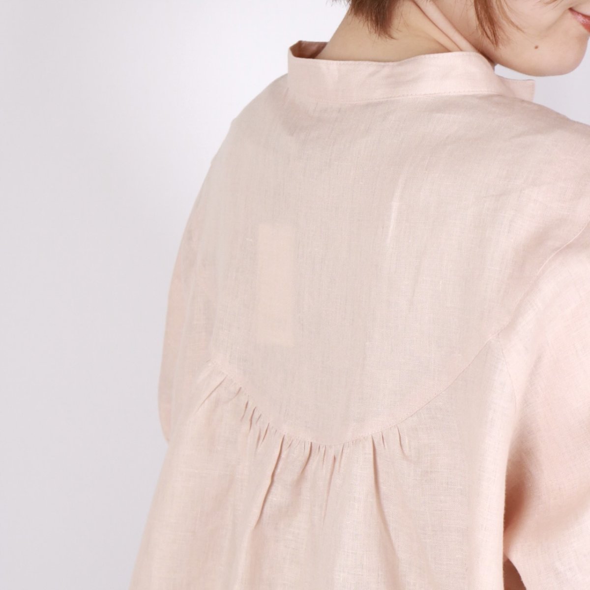 画像24: nachukara リネンポプリン スキッパーブラウス 3色 (24)