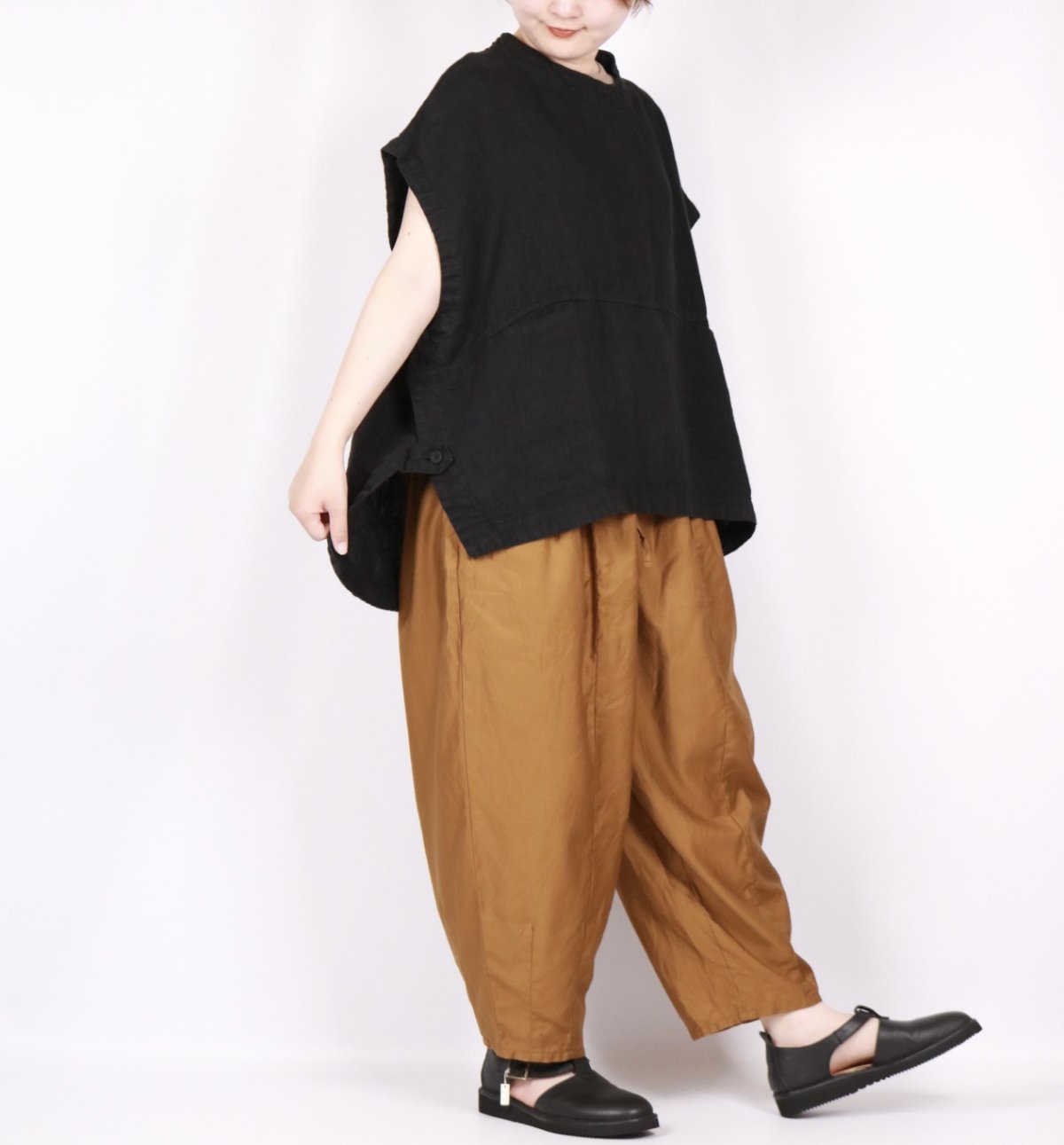 画像11: tumugu: ソリトリネン(1)　ビッグベスト 3色 (11)