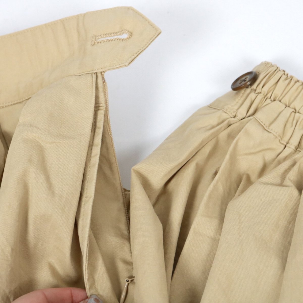 画像47: nachukara  ライトツイル ラウンド キュロット  4色 (47)