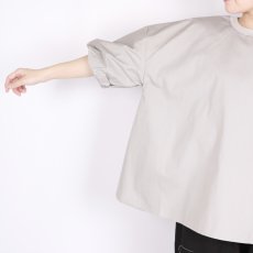 画像5:  NARU エッセンシャルブロード バルーンスリーブシャツ　3色 (5)