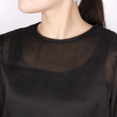 画像31: Gauze＃GATHER SLEEVE MODERNIST BLOUSE 3色 (31)