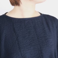 画像23: maison de soil 80s ORGANIC COTTON SMALL CHECK&VOILE PLAIN(OVER DYE) MINI PINTUCK PULLOVER 2色 (23)