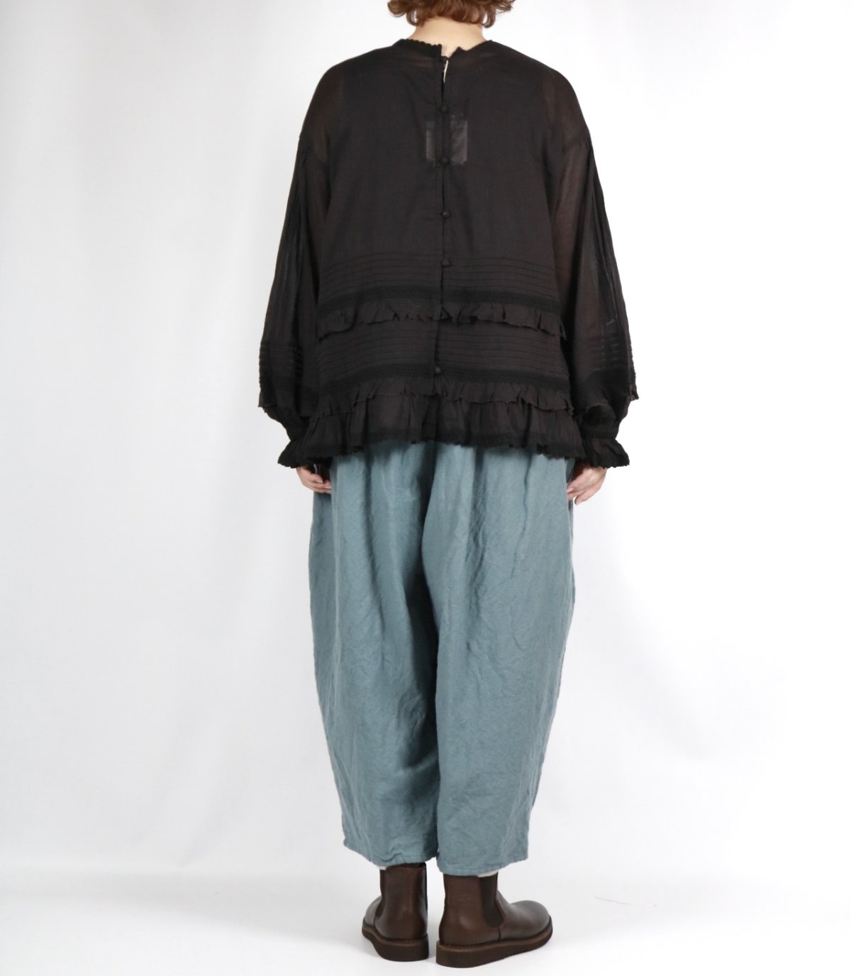 画像41: tumugu: カディコットン2Wayプルオーバー 3色 (41)