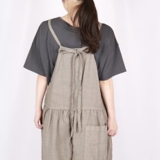 画像7: Gauze# スカラップレースTRAVAILサロペット 2色 (7)
