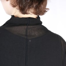 画像18: tumugu: コットンチュールハイネックロングTシャツ 3色 (18)
