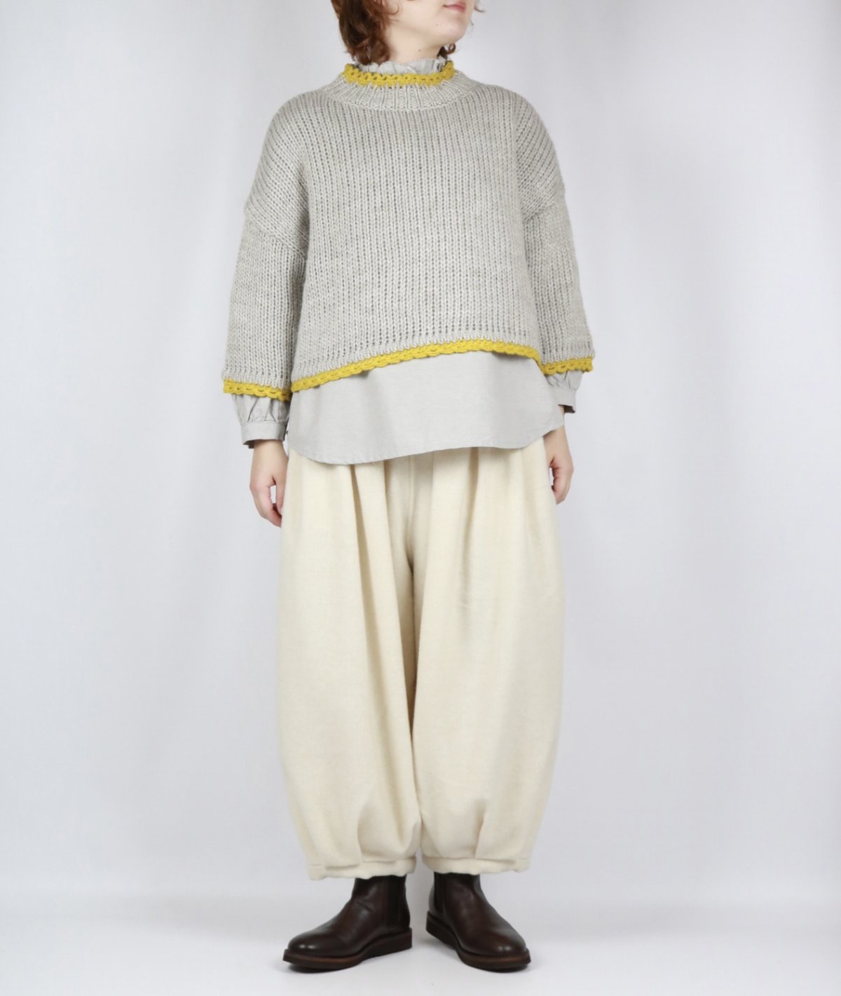 画像27: ROBE de PEAU JOU JOUボトルネックニット　3色 (27)