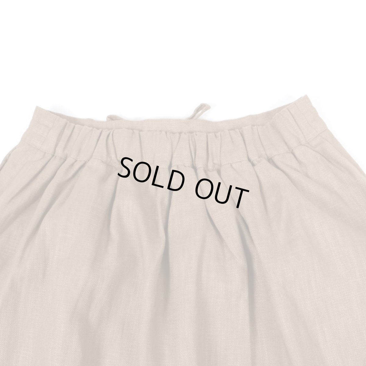 画像38: tukuroi リネンコットンツイル タックスカート　2色 (38)