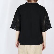 画像16: nachukara ナチュラル天竺袖コンビTシャツ　2色 (16)
