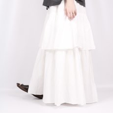 画像3: Gauze# ギャザーフリルスカート　 (3)