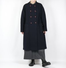 画像13: Vent d'ouest ウールソフト圧縮ノーカラーコート 4色 (13)