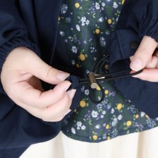 画像29: LUEUF GATHER NECK WIDE BLOUSON 2色 (29)
