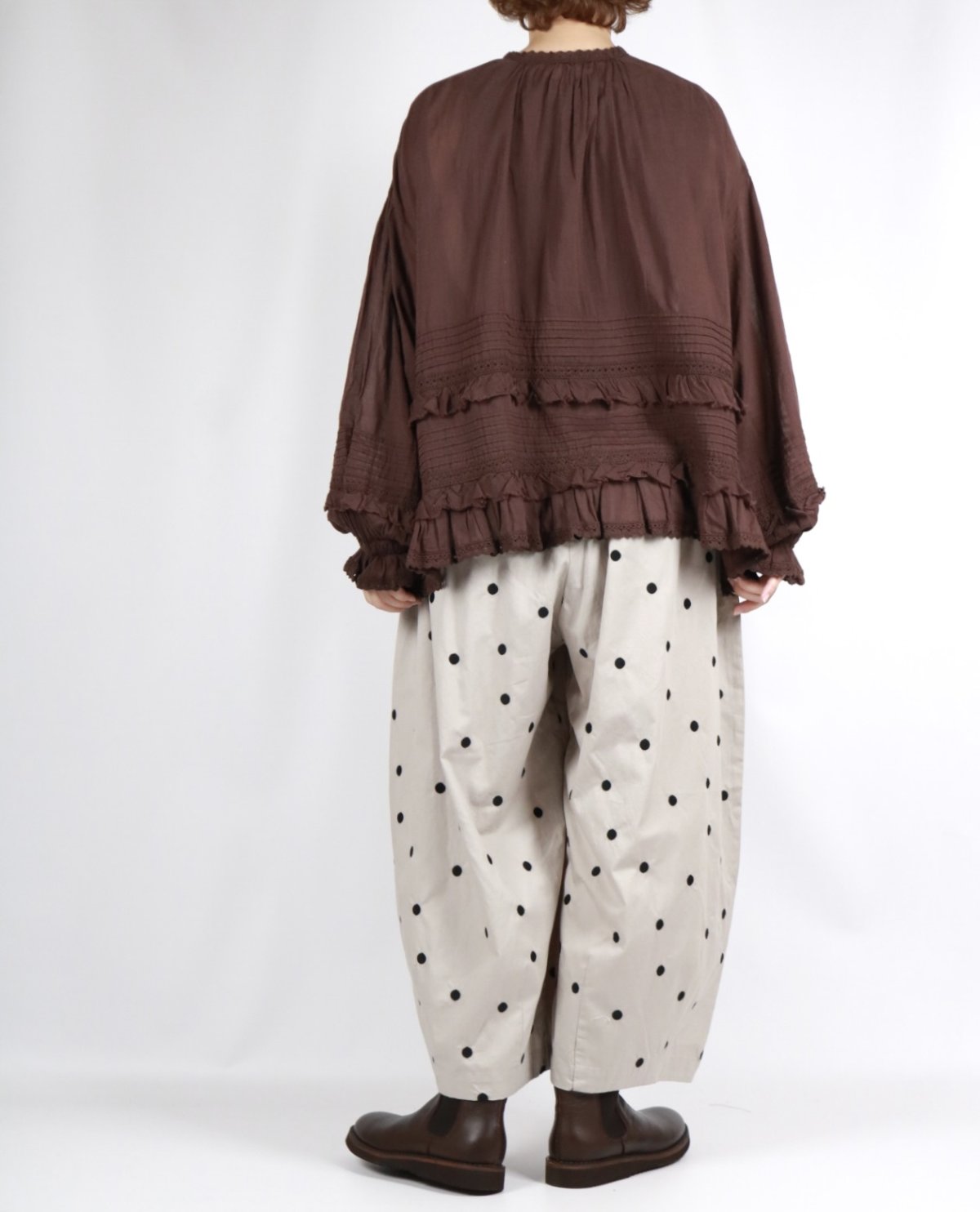 画像20: tumugu: カディコットン2Wayプルオーバー 3色 (20)