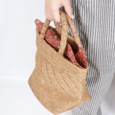 画像45: maison de soil　RAFFIA M BAG (COMBI)　10色 (45)