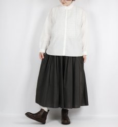 画像9: maison de soil　 60s ORGANIC CAMBRIC WITH EMB FRILL COLLAR EMB SHIRT　 (9)