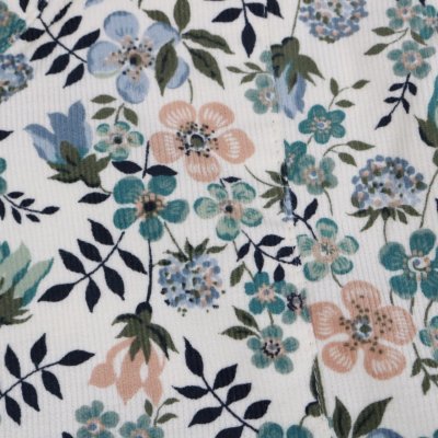 画像2: sosotto LIBERTYコーデュロイヨーク切替ギャザーOP 2色