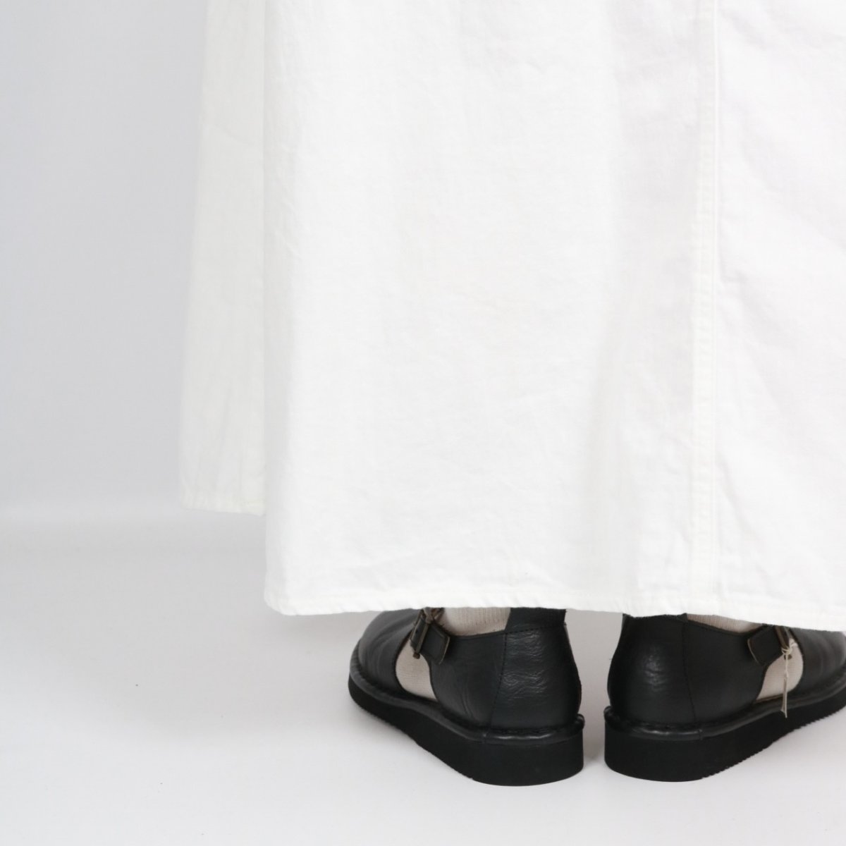 画像28: NARU ８ozムラデニムノッポスカート　4色 (28)